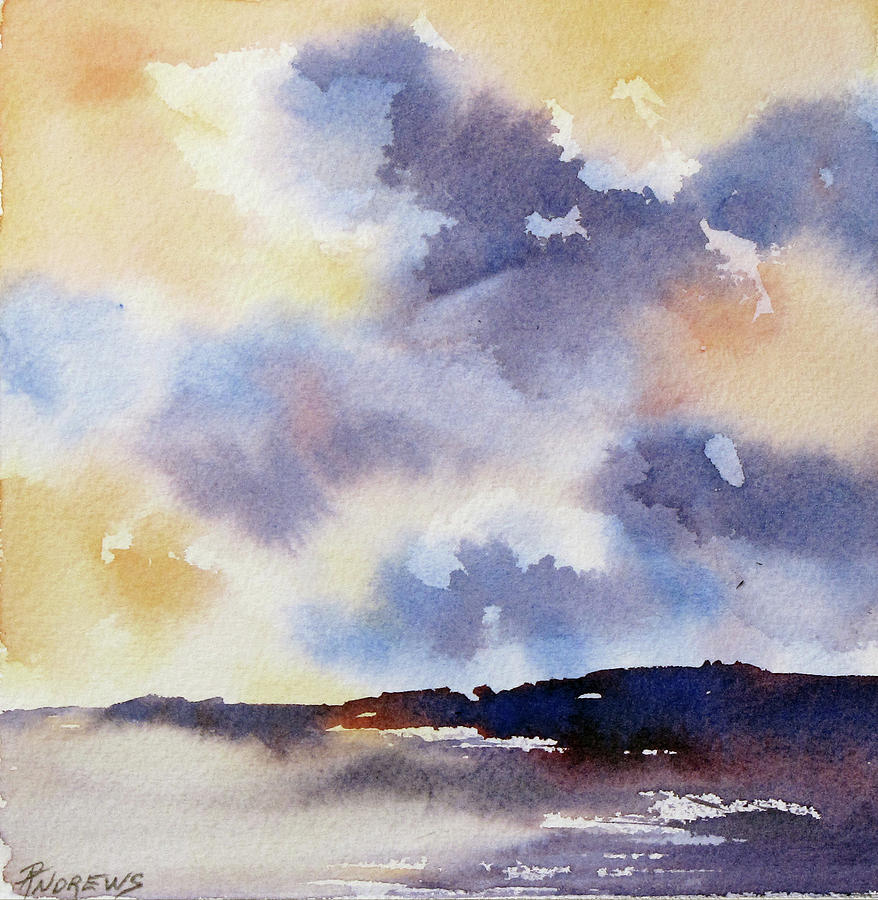 Skyscape 1 Painting by Rae Andrews