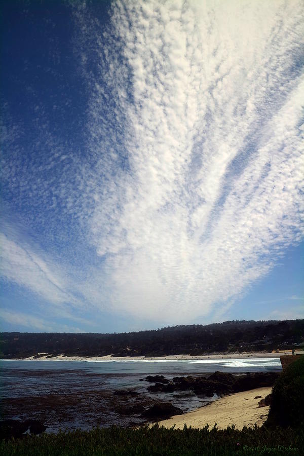 Skyscape At Carmel Beach Photograph by Joyce Dickens