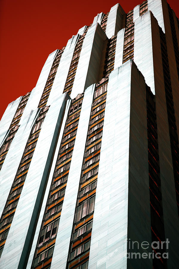 Skyscraper Pop Art in New York City Photograph by John Rizzuto