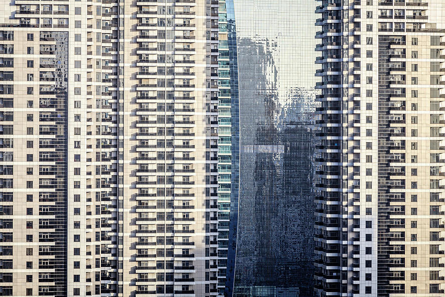 Skyscraper windows Photograph by Alexey Stiop