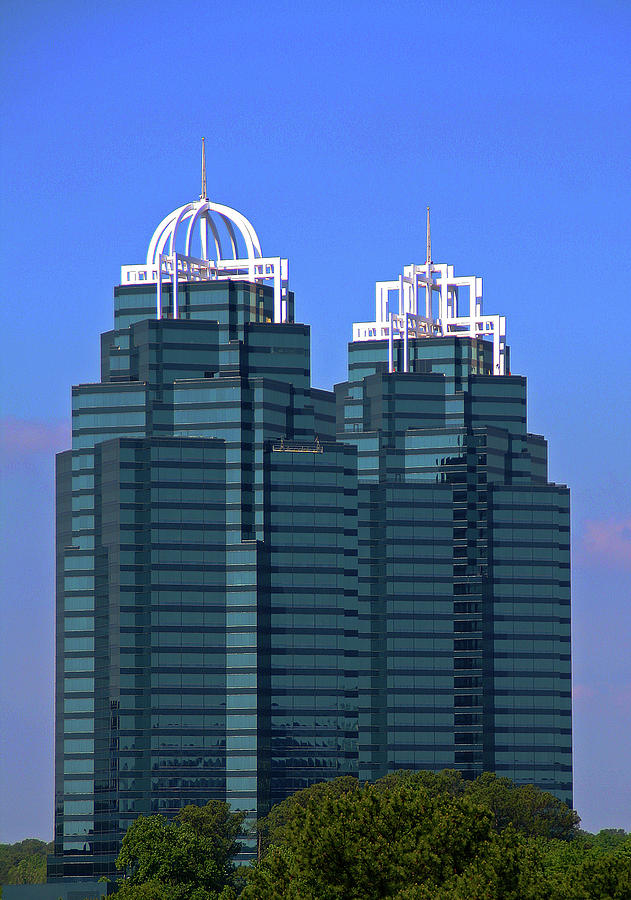 Skyscrapers - Atlanta, Ga., USA Photograph by Richard Krebs