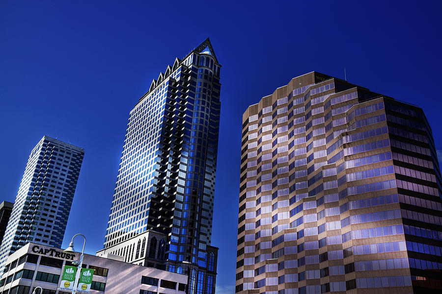 Skyscrapers, Tampa Downtown Photograph by Felix Lai