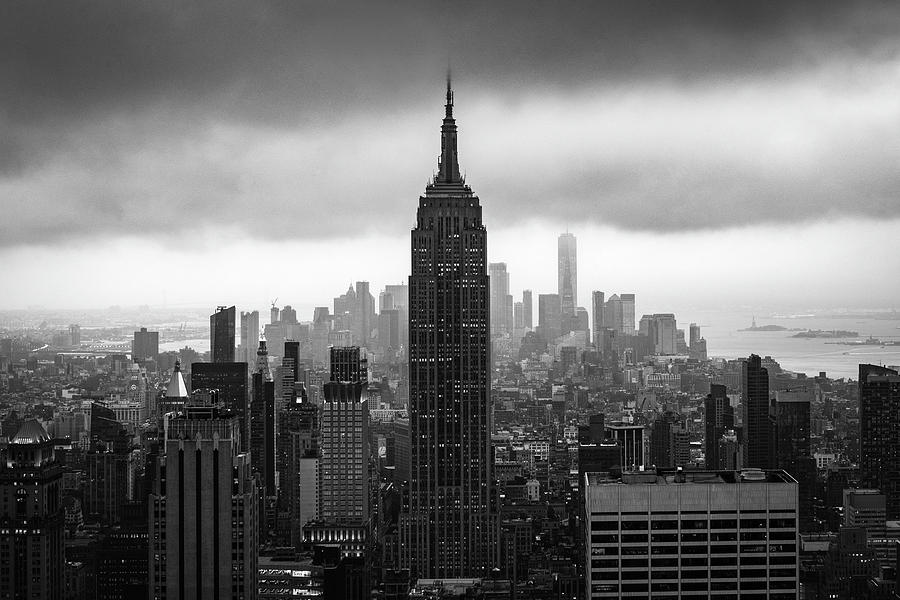 Empire State Building Photograph - Skyscraping by Randy Lemoine
