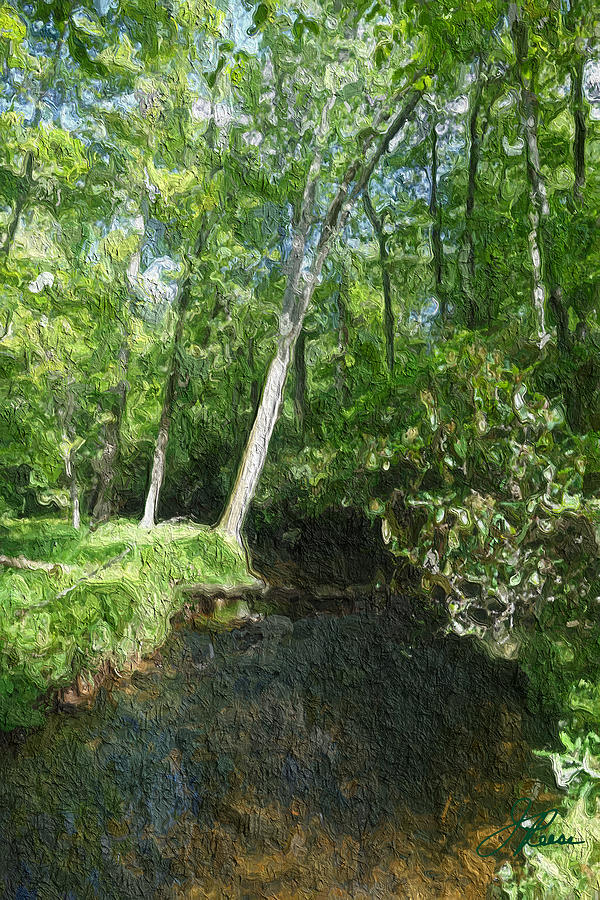 Skytop Forest, Pa. Painting by Joan Reese