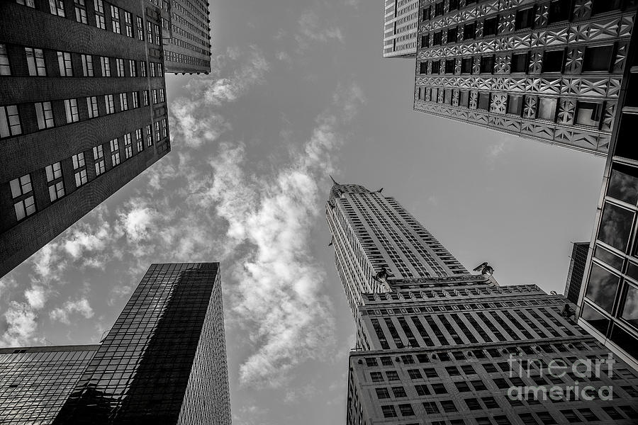 Skytops Manhattan Black and White Photograph by Alissa Beth Photography
