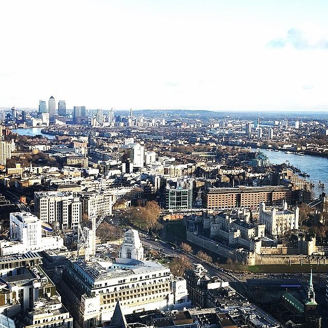 London Photograph - #skyview #london #today #beautiful by Valeriya Zaychuk