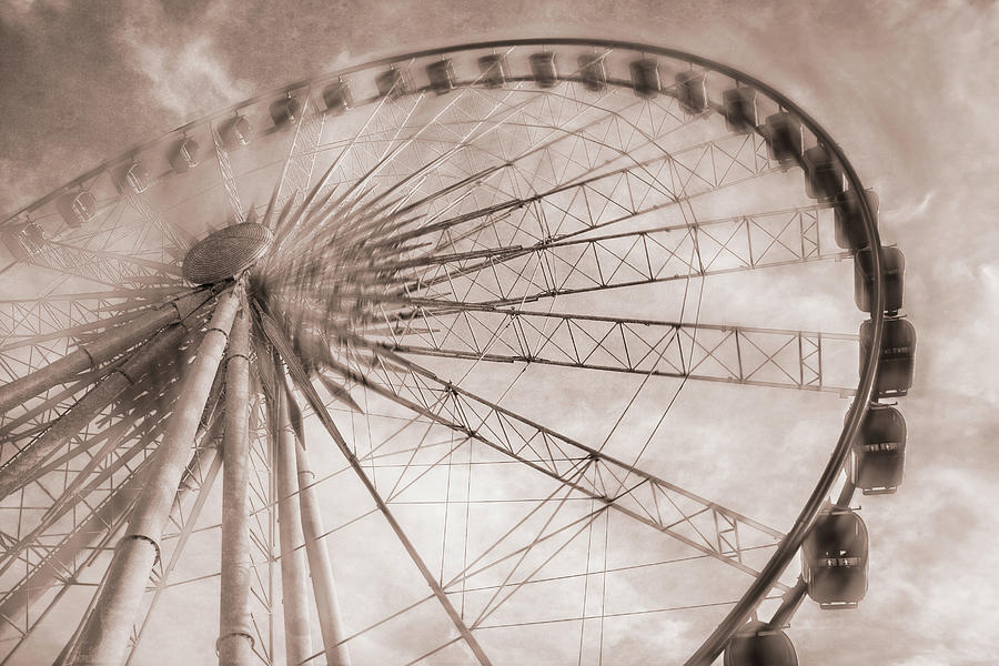 Skywheel In Niagara Falls Digital Art