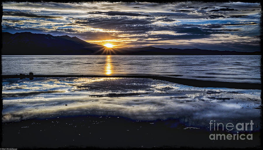 Beach Sunset Photograph - Slack Time by Mitch Shindelbower