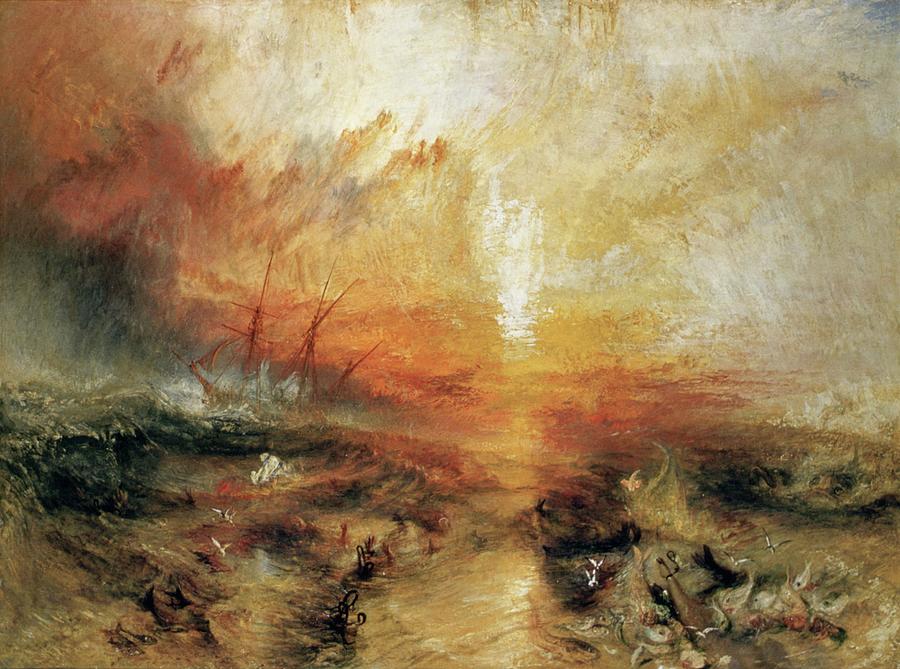 Slave Ship Painting by Joseph Mallord William Turner