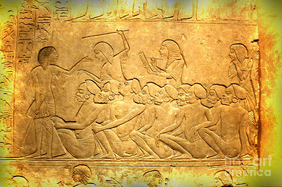 Slaves in Ancient Egypt Photograph by Brenda Kean