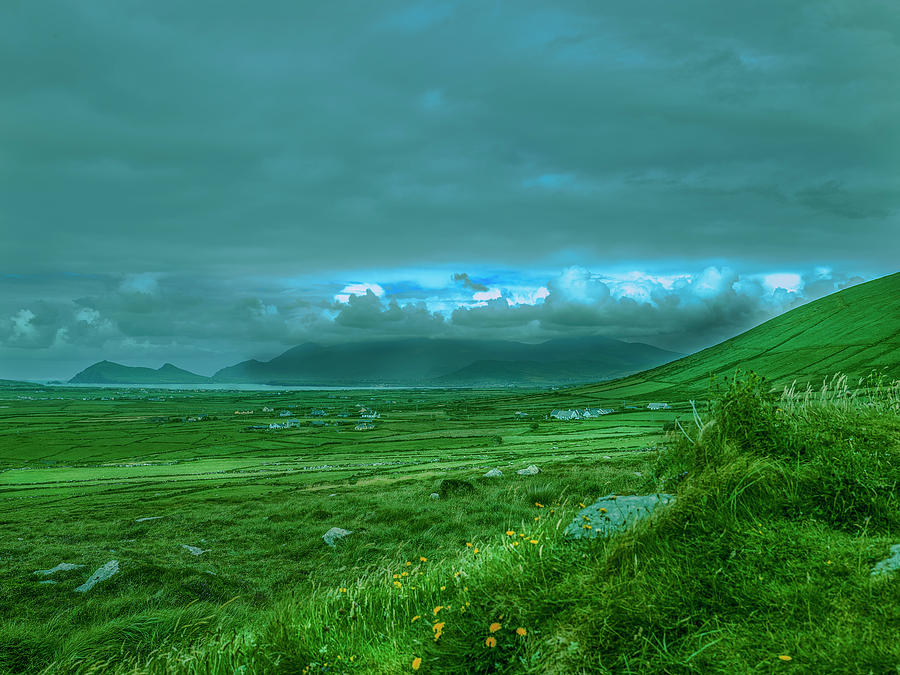 Slea head landscape.  Photograph by Leif Sohlman