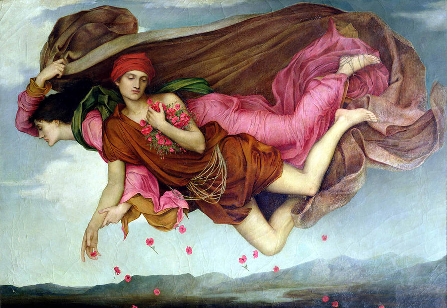 Sleep And Night Painting by Evelyn de Morgan