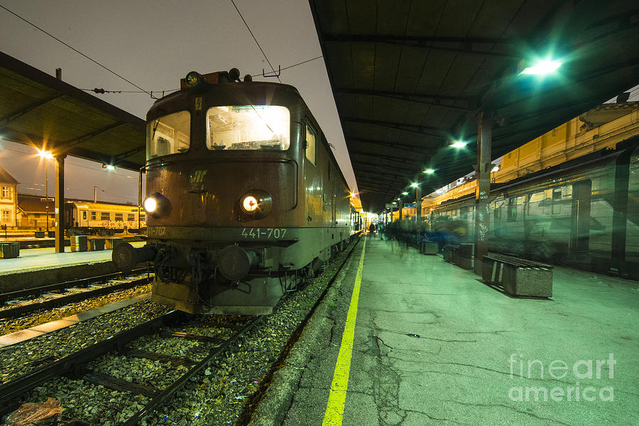 Train Photograph - Sleepers to Sofia  by Rob Hawkins