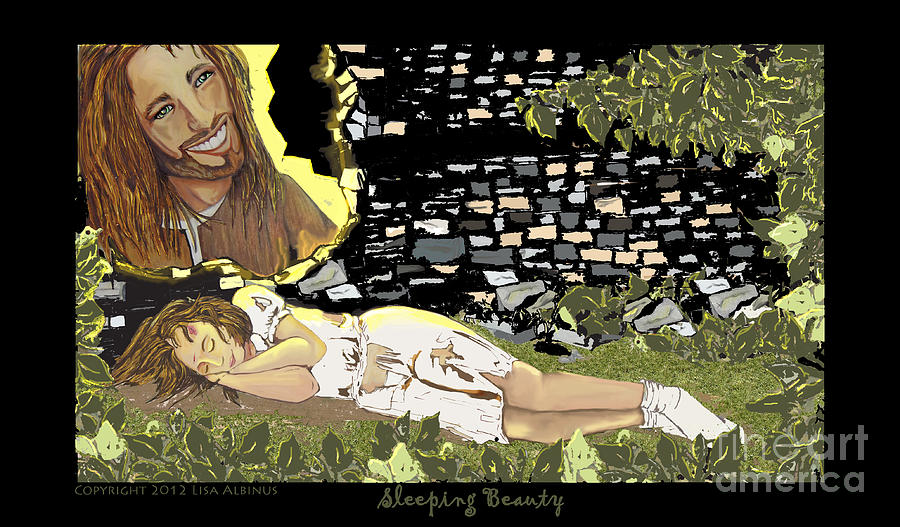 Jesus Christ Digital Art - Sleeping Beauty by Lisa  Albinus
