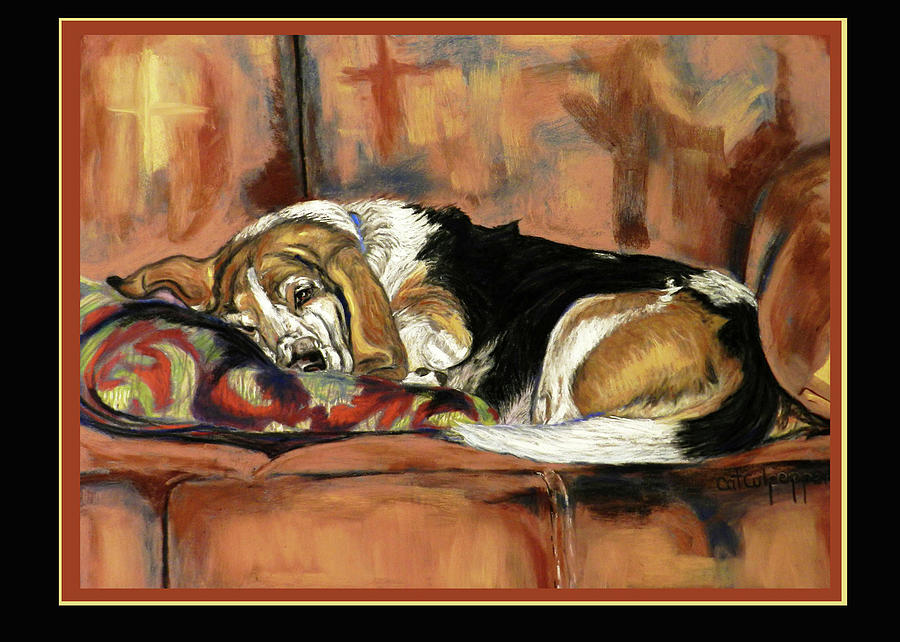 Sleeping Dog Pastel