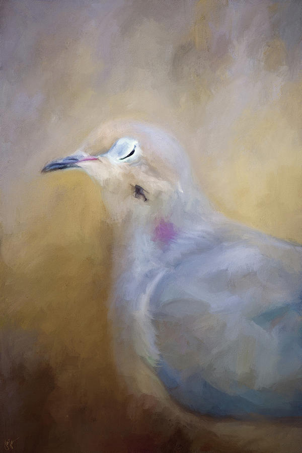 Sleeping Dove Painting by Jai Johnson