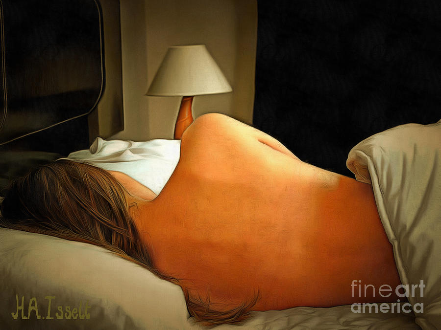 Sleeping Digital Art by Humphrey Isselt
