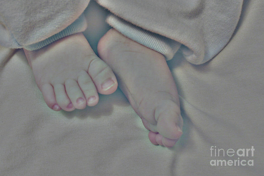 Sleepy Feet Photograph by Daniela Easter