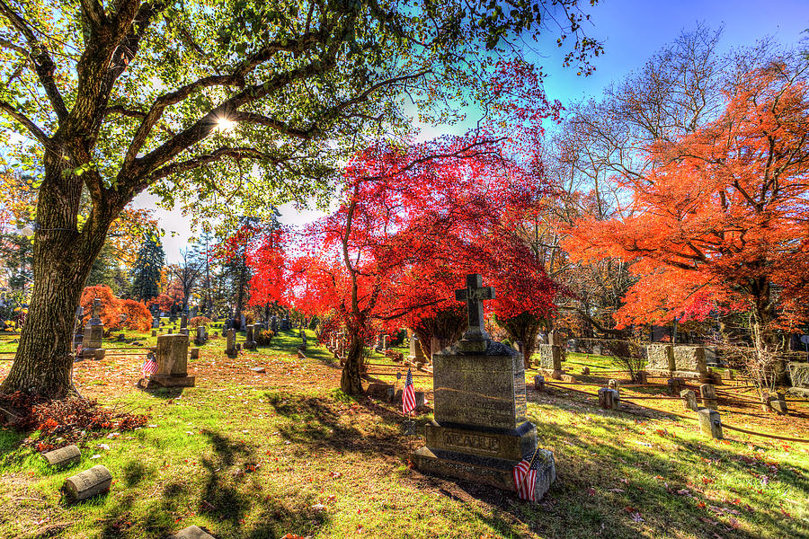 Sleepy Hollow Cemetery New York Photograph by David Pyatt
