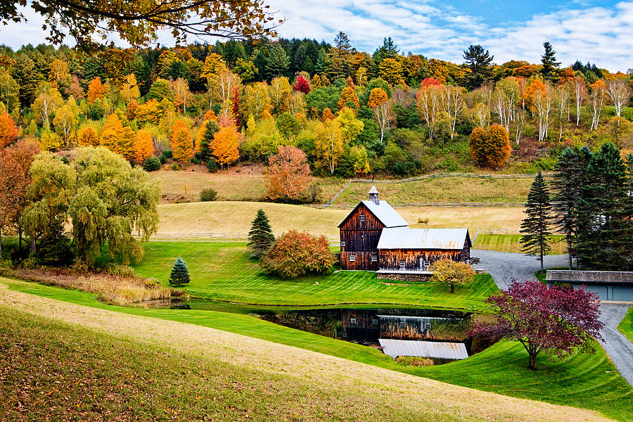 Sleepy Hollow Farm Barn Photograph by Shell Ette