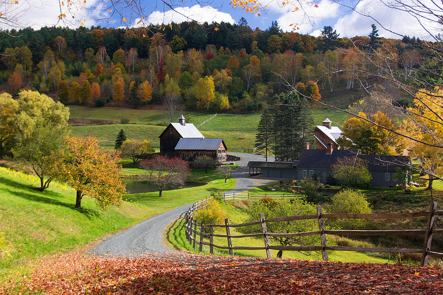 Sleepy Hollow Farm Photograph by Dave O'Brien - Fine Art America