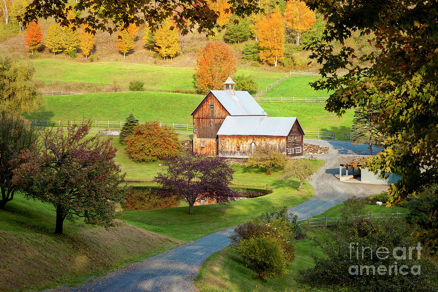 Sleepy Hollow Farm Vermont Photograph by Brian Jannsen
