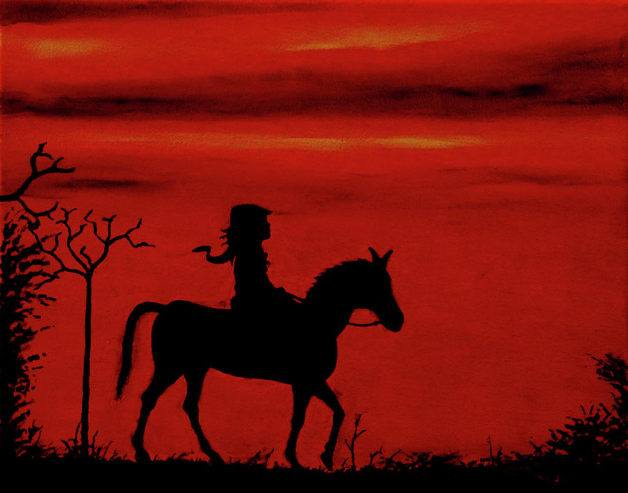 Sunset Painting - Sleepy Hollow by Robert Marquiss Sunset Painting - Sleepy Hollow by Robert Marquiss