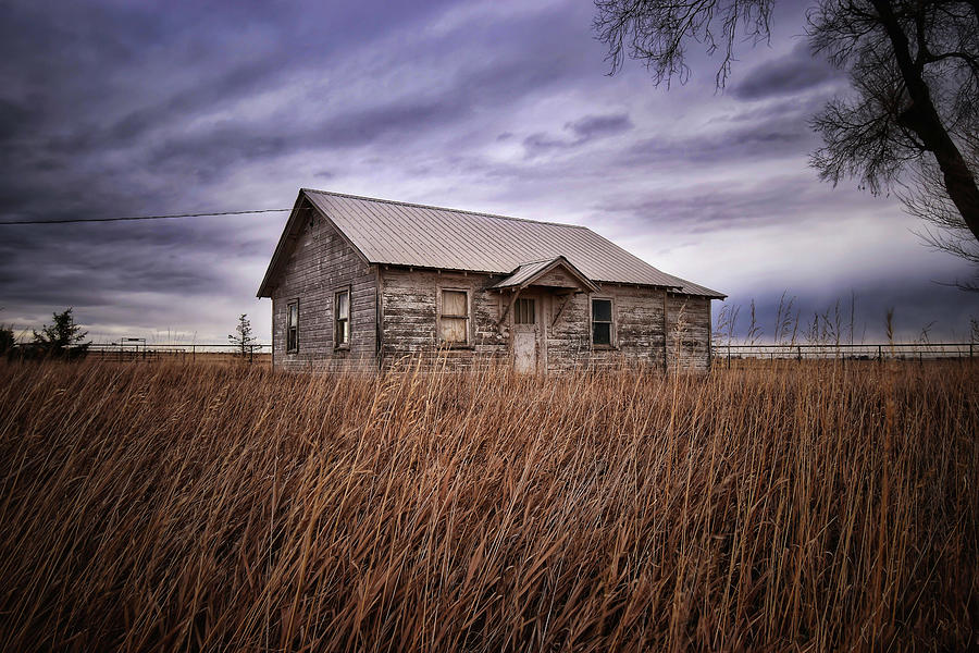 Sleepy House on the Prairie Photograph by Christopher Thomas