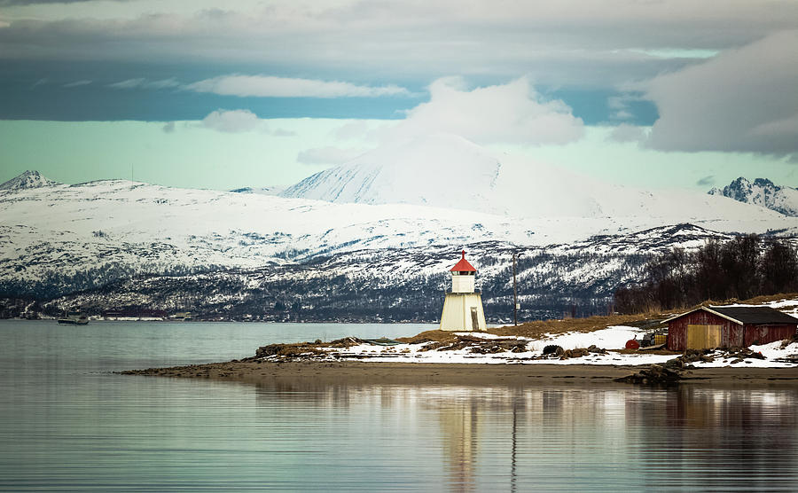 Slettneset Lighthouse Norway Photograph by Adam Rainoff