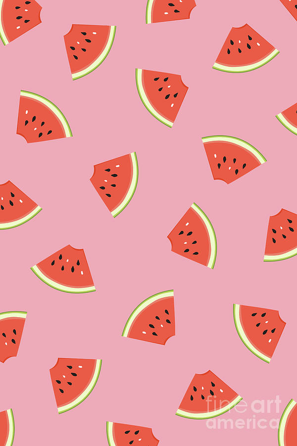 Watermelon Digital Art - Slice of Life by Elizabeth Tuck
