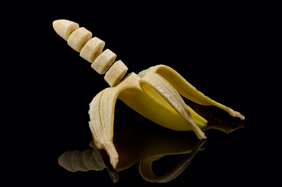 Sliced Banana Photograph