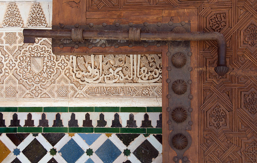 Slide Bolt Alhambra Photograph by David Kleinsasser