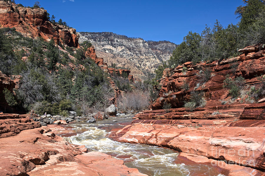 Slide Rock Park 2 Photograph by Sharin Gabl - Fine Art America