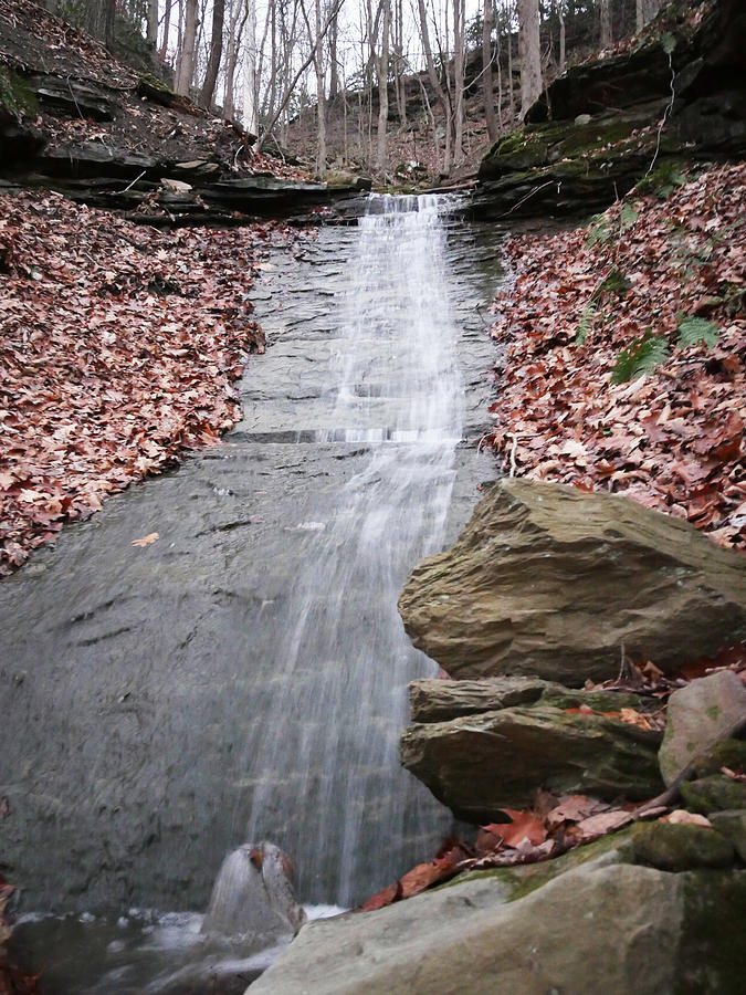 Waterfall Photograph - Slide Waterfall by Bill Helman