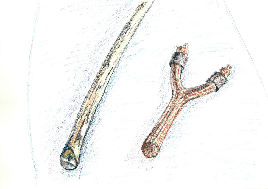 Slingshot Weapon Drawing