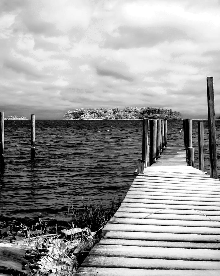 Slippery Dock Photograph by Hayden Hammond