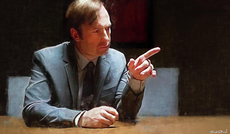 Albuquerque Painting - Slipping Jimmy McGill - Better Call Saul by Joseph Oland
