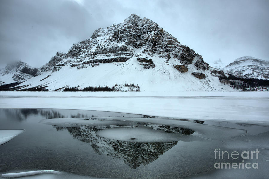 Slivers Of Ice In The Reflections Photograph by Adam Jewell