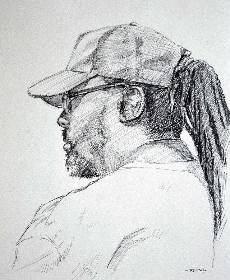 Slo Drawing by Christopher Reid