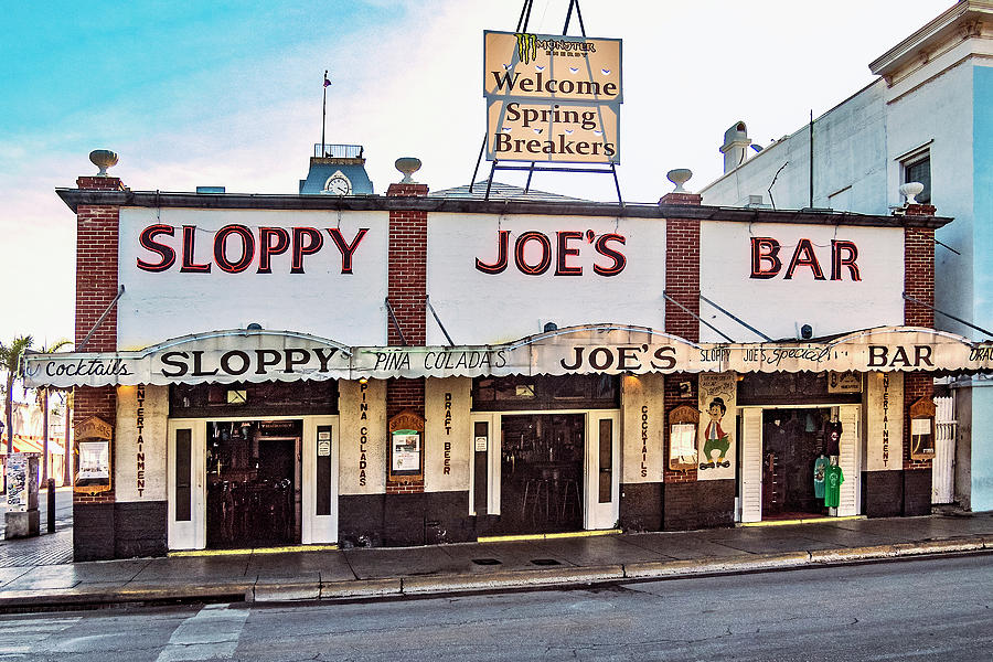 Sloppy Joes Bar - Key West Photograph by Bob Slitzan