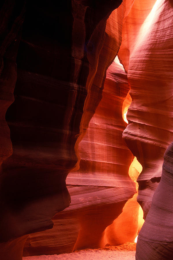 Slot canyon entrance Photograph by Garry Gay