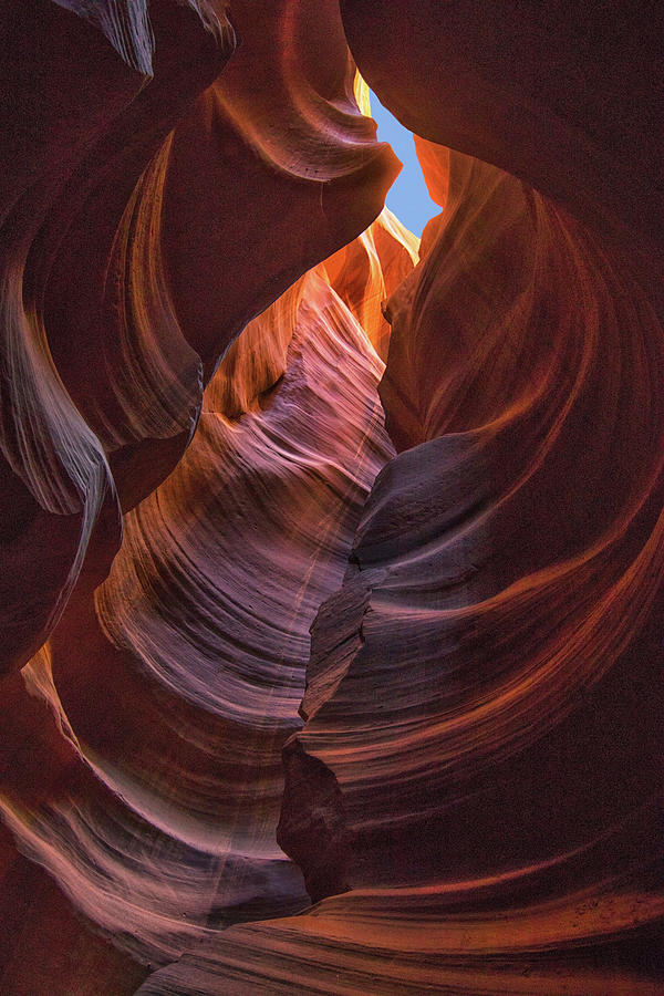 Slot Canyon Slices Photograph by Art Cole