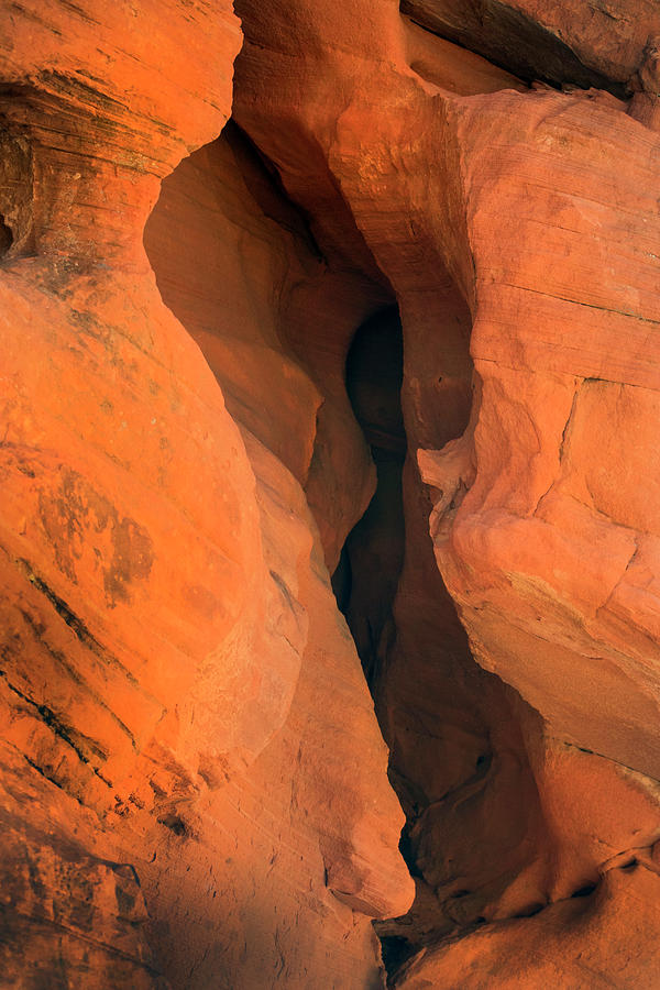 Slot Cave Valley Of Fire Photograph by Frank Wilson
