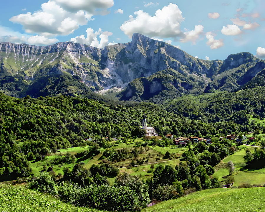 Slovenia Landscape Scenic Photograph by Anthony Dezenzio