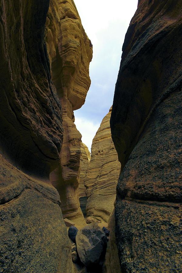 Slot Canyon Within The Tent Rocks Photograph