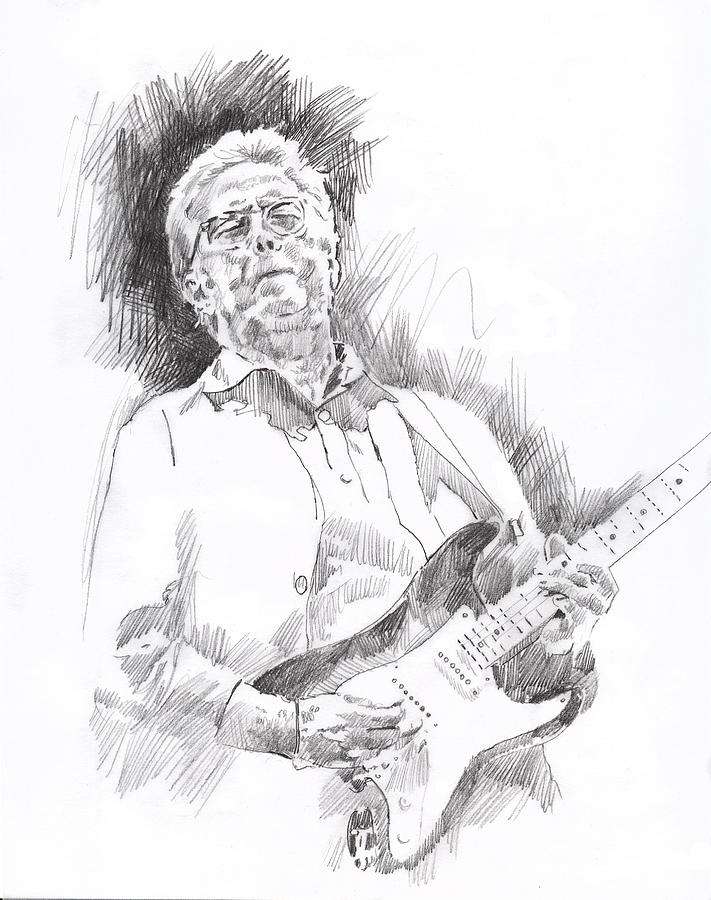 Slowhand Painting by David Lloyd Glover