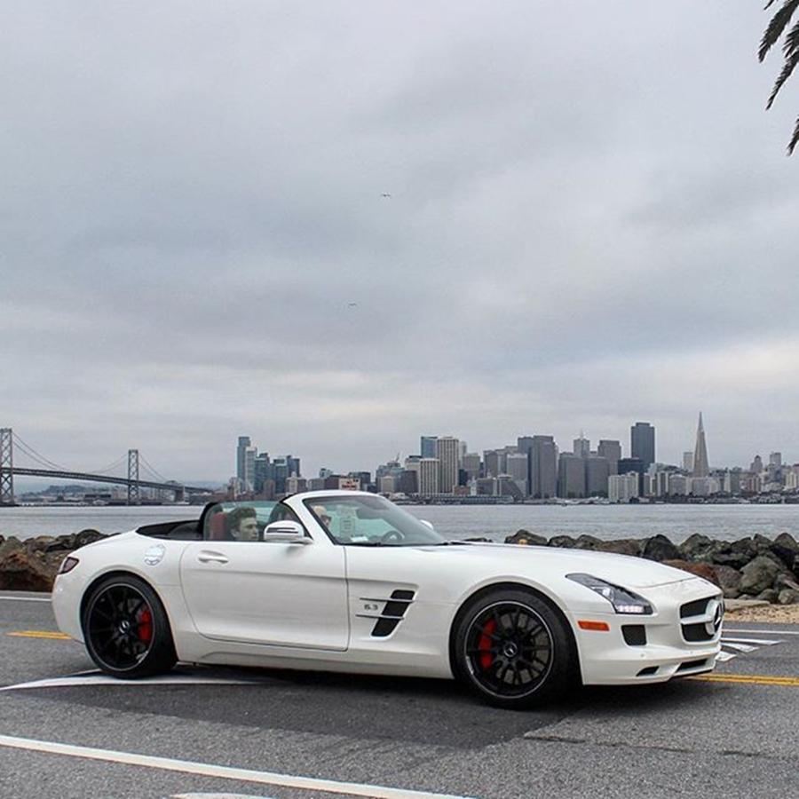 Car Photograph - Sls Amg Roadster by Thrill Cars