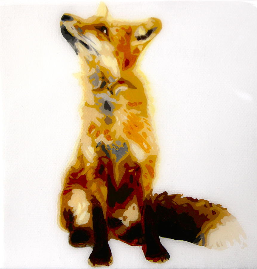 Sly Fox Painting by Boughton Walden