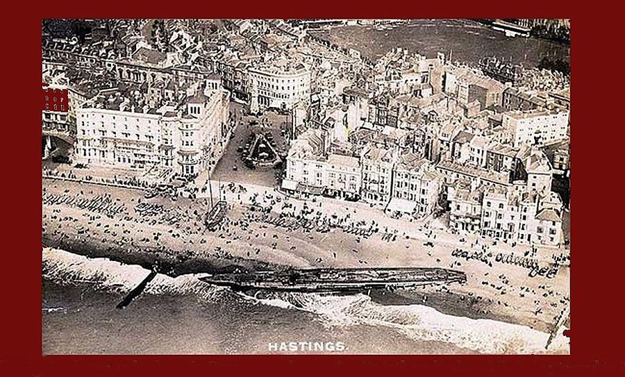 SM U-118   number three washed  ashore Hastings at Essex England April 1919  Photograph by David Lee Guss