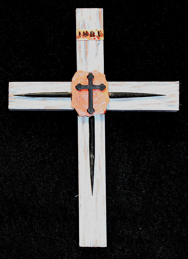 Small Cross V Photograph by M Diane Bonaparte